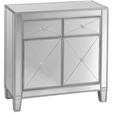 Olivia Mirrored Cabinet - Rework Your Office on Joss & Main